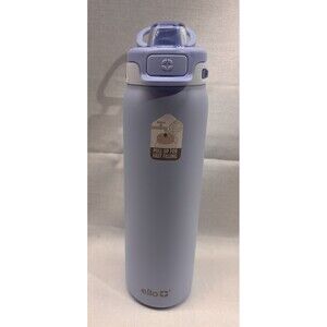 Ello 22oz Water Bottle Flip Lid BPA Free Lavender Purple Leak Proof Bottle